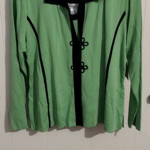 Misook shirt and jacket